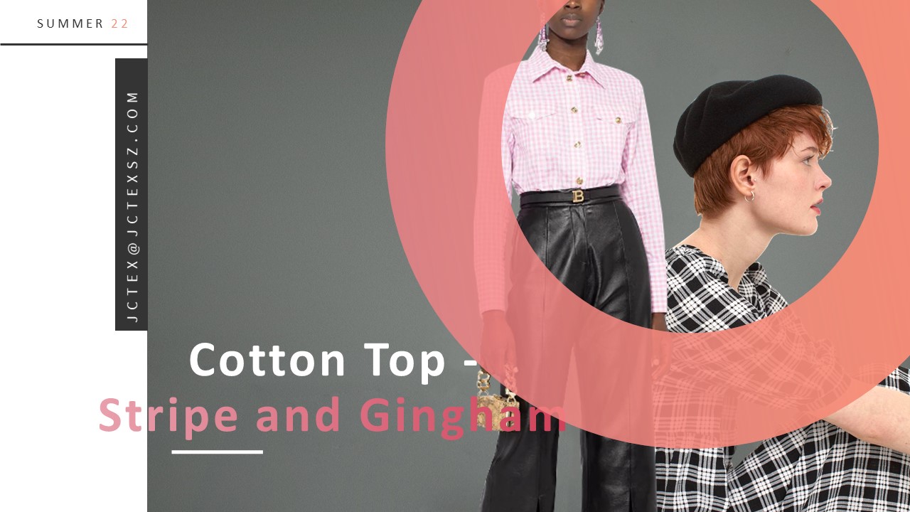 Cotton Tops-Stripe and Gingham